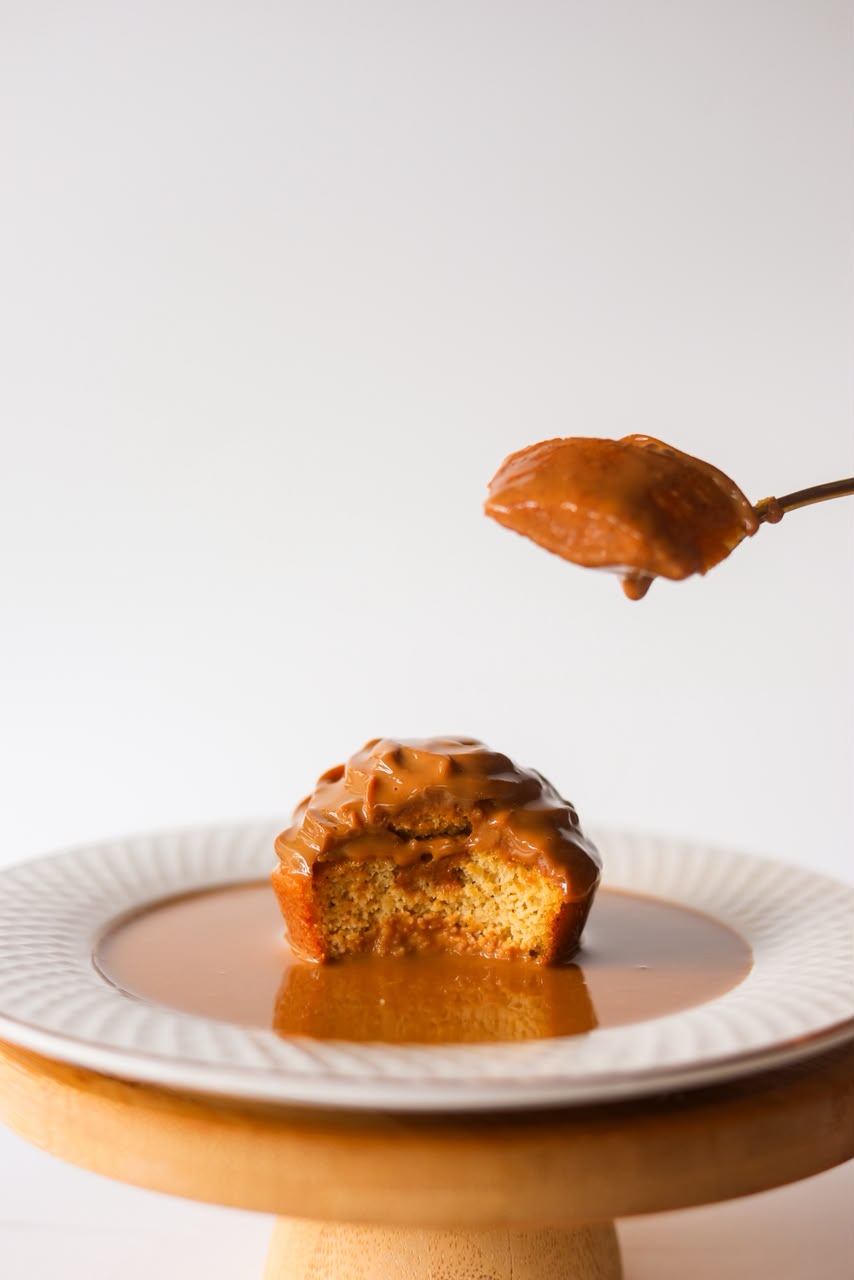 Mini Bolo de Doce de Leite Zero Lactose